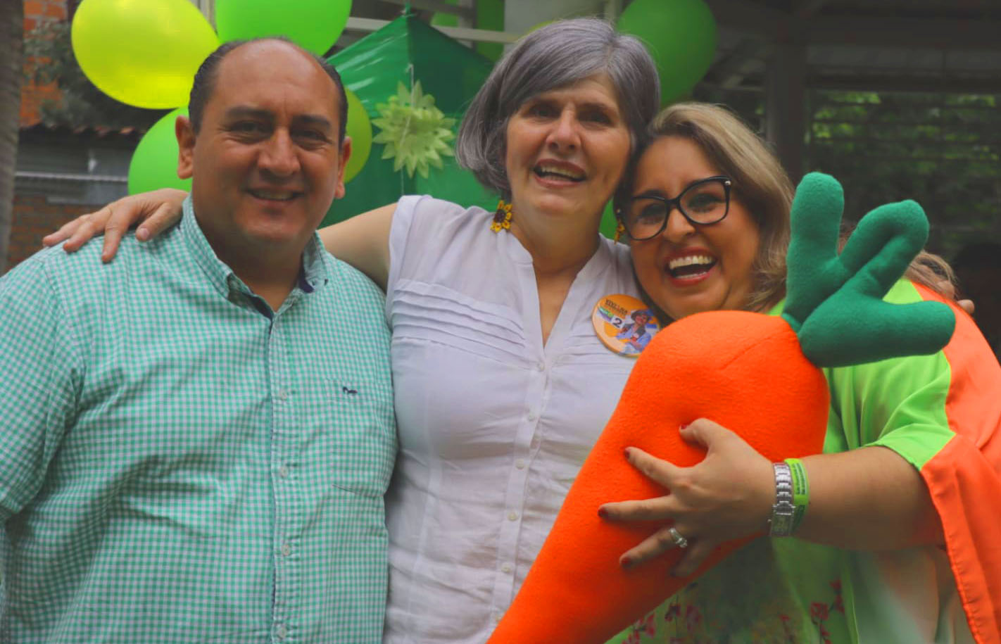 Viviana Barberena de visita en Cali