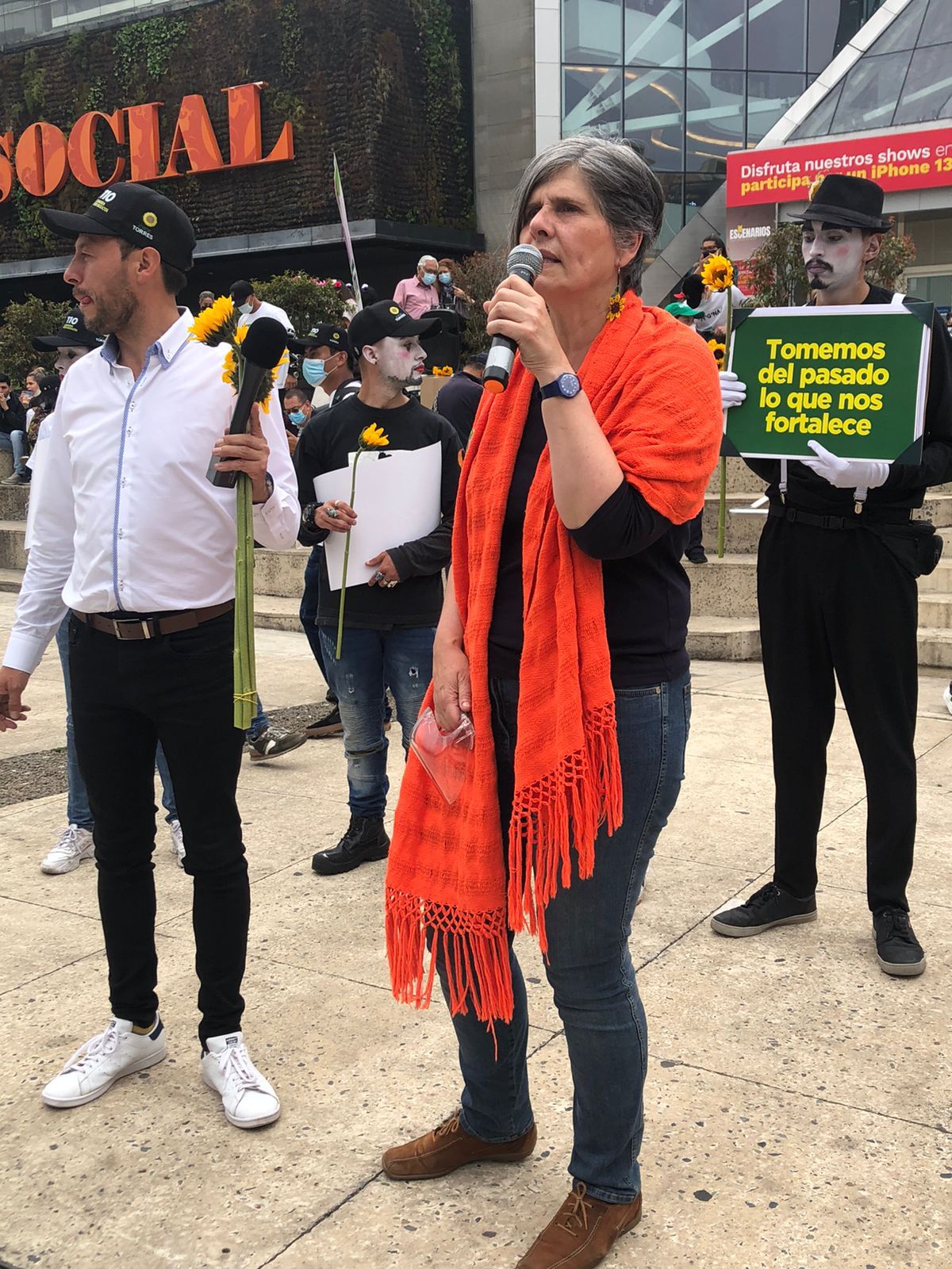 Viviana Barberena discurso en Soacha - Recorriendo Cundinamarca