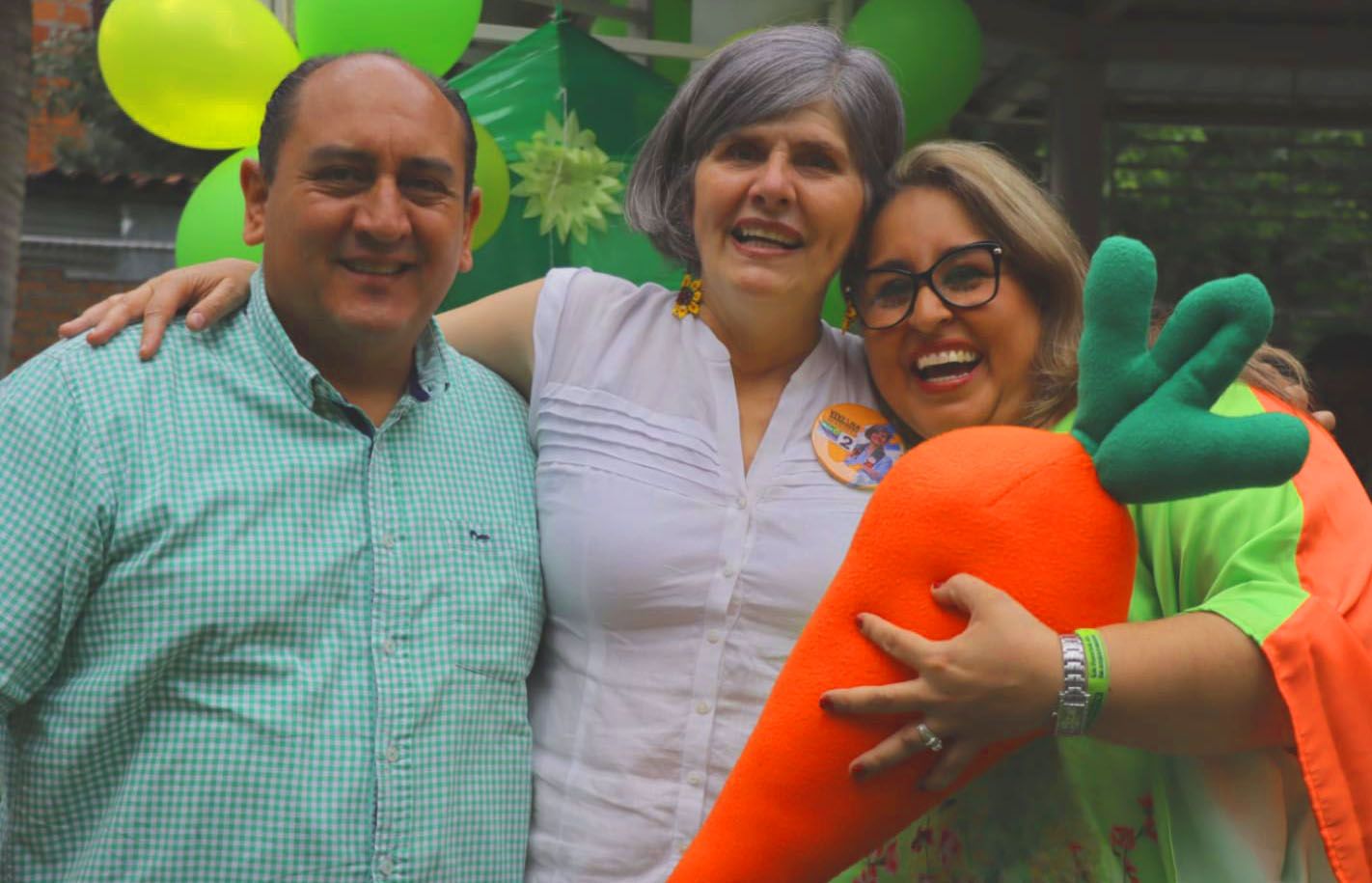 Viviana Barberena de visita en Cali